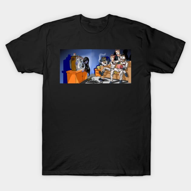 Ghostbusters-Ring T-Shirt by egocenter